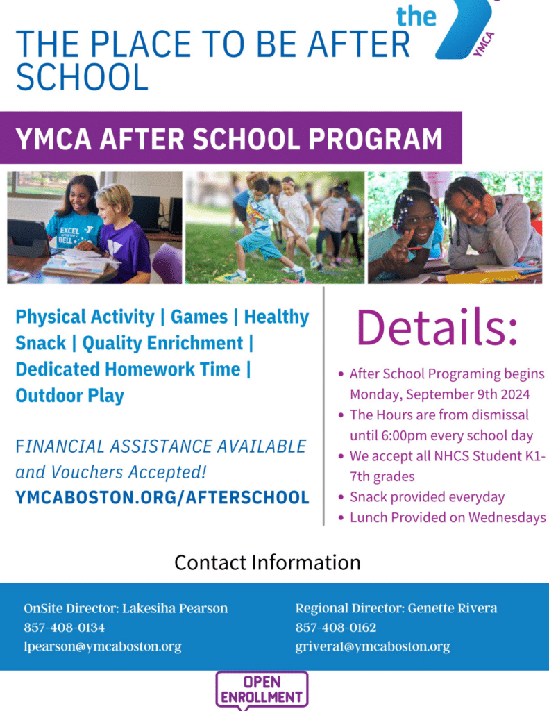 YMCA at NHCS After School Program Neighborhood House Charter School